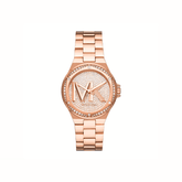 Michael Kors Women's Quartz Stainless Steel Rose Gold Dial 37mm Watch (MK7230)